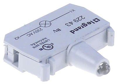 Lampeelement 230V blå Spænding AC
