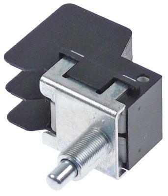 Mikrokontakt stiftbetjent 250V 16A 2NO Tilslutning Fladstik 6,3 mm Gevind M10x0,75