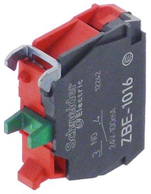 Kontaktblok rød 1NO ZBE-1016 SCHNEIDER ELECTRIC 1A maks 24V