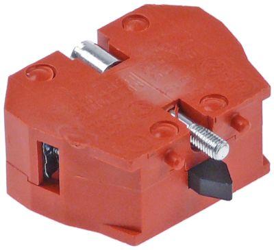 Kontaktblok rød 1NC ECX1030  - 10A maks 400V