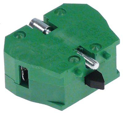 Kontaktblok grøn 1NO ECX1040  - 10A maks 400V