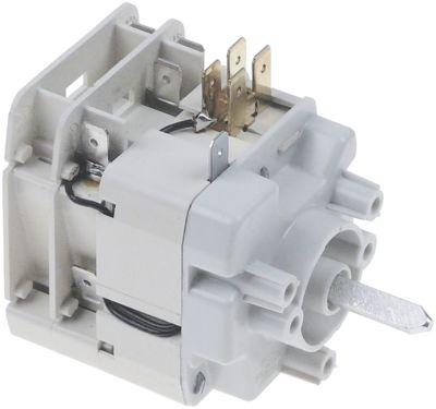 Tidsafbryder MS65 Løbetid 120min 2NO Permanent stilling Ja Akse 6x4,6mm Akselængde 20mm