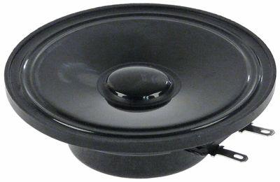 Højttalere 3W Tilslutning Fladstik 2,8mm ø 64mm 50OHM Indbygningsdybde 20mm