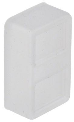 Beskyttelseshætte Udvendige mål 33x53mm Indvendigt mål 30x50mm H 18mm