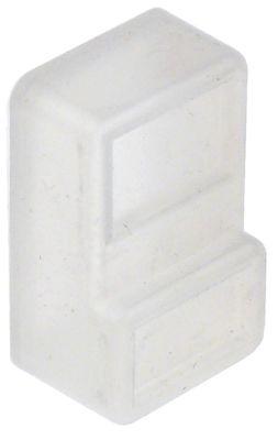 Beskyttelseshætte H 23mm  - Udvendige mål 33x53mm Indvendigt mål 30x50mm