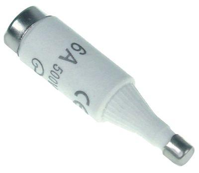 Sikring 6A Mærkespænding 500V VPE 10Stk. ø 13mm L 50mm Størrelse DI E16