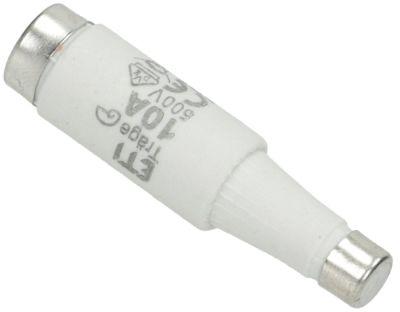 Sikring 10A Mærkespænding 500V VPE 10Stk. ø 13mm L 50mm Størrelse DI E16