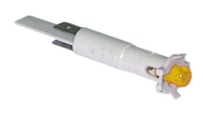 Signallampe ø 6mm 230V gul