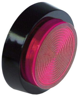 Signallampekappe rød