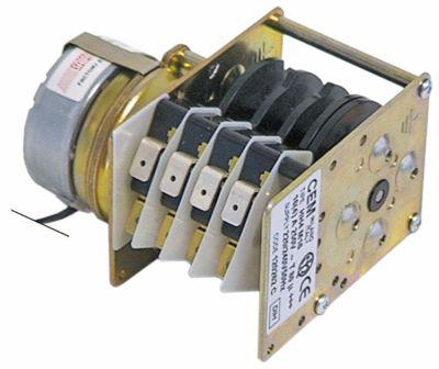 Timer HH4M16 Kamre 4 Løbetid 120s 230V Akse ø  -mm CEM Motorer 1 Motortype UDS11NE1RH