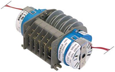 Timer P25 Kamre 5 Løbetid 40s / 3min 230V FIBER Motorer 2 Motortype M51BJ0R6400 / M51BJ0L6400