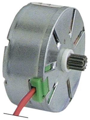 Motor Motortype M37LN Spidshjul ø 54mm til timer CDC Drejeretning højre 230V Tænder 12 ø 37mm