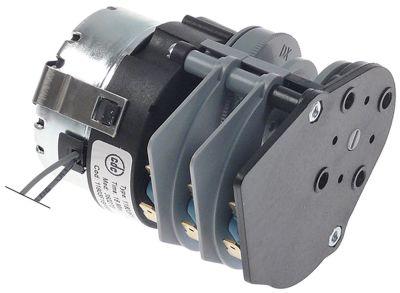 Timer 11803 Kamre 3 Løbetid 18min 230V Akse ø  -mm CDC Motorer 1 Motortype M48R ATS