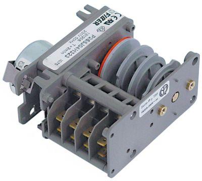 Timer P26 Kamre 4 Løbetid 120s 230V Akse ø  -mm FIBER Motorer 1 Motortype M61B40R6400 / 110V
