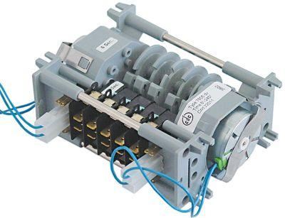 Timer 7805DV Kamre 5 Løbetid 6s / 4min 230V Akse ø  -mm CDC Motorer 2 Motortype M37RN/M37LN