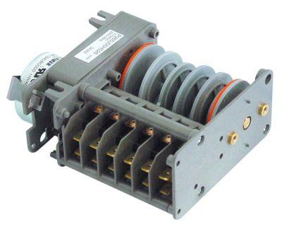 Timer P26 Kamre 6 Løbetid 180s 230V Akse ø  -mm FIBER Motorer 1 Motortype M61B40R6400