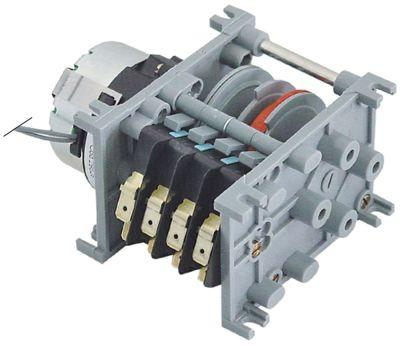 Timer 4804M Kamre 4 Løbetid 120s 230V Akse ø  -mm CDC Motorer 1 Motortype M48R ATS