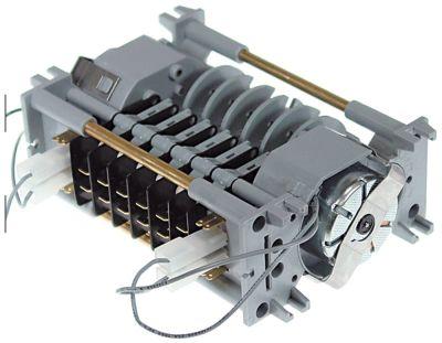 Timer 7806DV Kamre 6 Løbetid 6s / 3min 230V Akse ø  -mm CDC Motorer 2 Motortype M37RN/M37LN