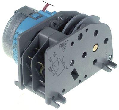 Timer P25 Kamre 2 Løbetid 4min 230V Akse ø  -mm FIBER Motorer 1 Motortype M51BJ0R6400