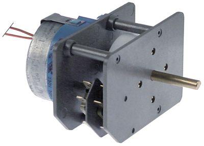 Timer P04 Kamre 2 Løbetid 60min 230V Akse ø 6x4,6mm Akselængde 30mm FIBER Motorer 1