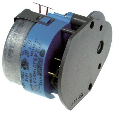 Timer P24 Kamre 1 Løbetid 4min 230V Akse ø  -mm FIBER Motorer 1 Motortype M51BJ0R6400