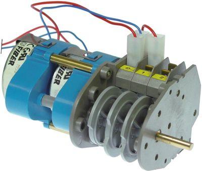 timer FIBER P20 engines 2 chambers 3operation time 1h / 4h 230V 60Hz shaft ø 6x4.6mm