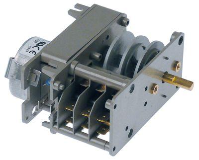 Timer P26 Kamre 3 Løbetid 120s 230V FIBER Motorer 1 Motortype M61B40L0000