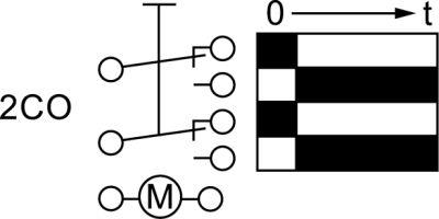 Timer P34 Kamre 2 Løbetid 36min 230V Akse ø 5X3mm Akselængde 22mm FIBER Motorer 1