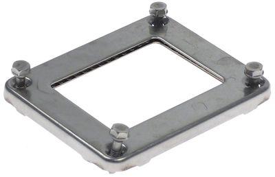 Lampenafdækning komplet L 99,5mm B 84,5mm H 8,5mm BA 68/83mm