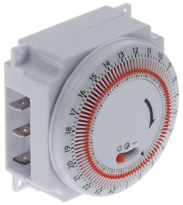 Tænd/sluk-ur Type MT-24H-A Optøningsinterval 1-24x i 24 t DEF tid min. 30min