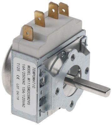 Tidsafbryder M11 2-polet Løbetid 2NO Permanent stilling Tilslutning Fladstik 6,3 mm