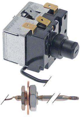 Sikkerhedstermostat Frakoblingstemp. 350°C 1-polet 1CO 25A Føler ø 5mm Føler L 48mm Kapillærr