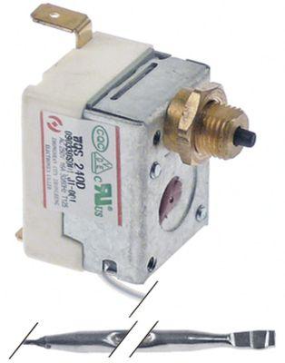 Sikkerhedstermostat Frakoblingstemp. 240°C 1-polet 1NC 16A Føler ø 39mm Føler L 79mm