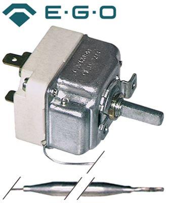 Termostat T.maks. 110°C 1-polet 1CO 16A Føler ø 6mm Føler L 130mm Kapillærrør 1500mm