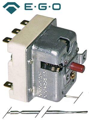 Sikkerhedstermostat Frakoblingstemp. 255°C 3-polet 20A Føler ø 31mm Føler L 307mm Kapillærrø