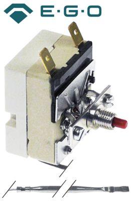 Sikkerhedstermostat Frakoblingstemp. 245°C 1-polet 16A Føler ø 31mm Føler L 201mm Kapillærrø