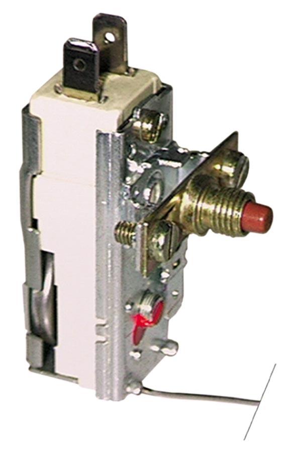 Sikkerhedstermostat Frakoblingstemp. 250°C 1-polet 16A Føler ø 303mm Føler L 160mm Kapillærr