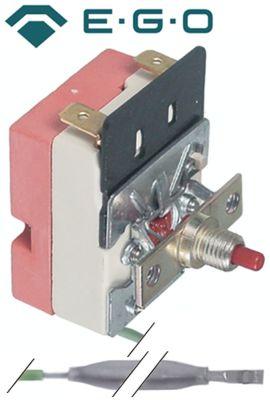 Sikkerhedstermostat Frakoblingstemp. 110°C 1-polet 16A Føler ø 6mm Føler L 98mm Kapillærrør 