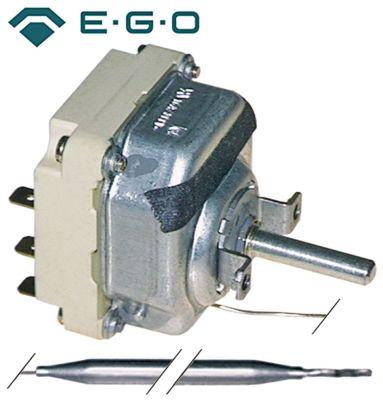 Termostat T.maks. 85°C 2-polet 2CO 16A Føler ø 6mm Føler L 113mm Kapillærrør 2980mm Pakdå