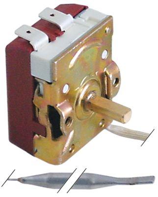 Termostat T.maks. 170°C 1-polet 1NO 16A Føler ø 6mm Føler L 75mm Kapillærrør 420mm