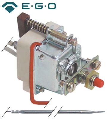 Sikkerhedstermostat Frakoblingstemp. 230°C 1-polet 5A Føler ø 4mm Føler L 116mm Kapillærrør 