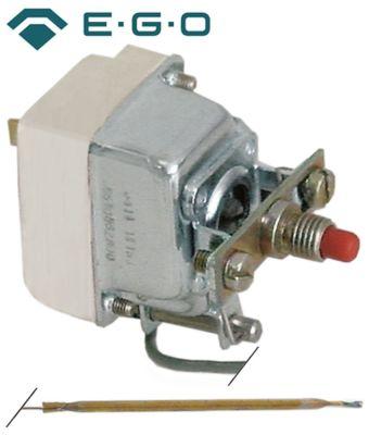 Sikkerhedstermostat Frakoblingstemp. 500°C 1-polet 16A Føler ø 39mm Føler L 230mm Kapillærrø