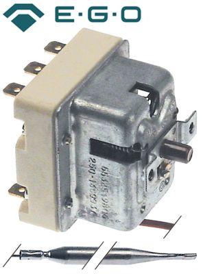 safety thermostat switch-off temp. 250°C 3-pole20A probe ø 6mm probe L 87mm capillary pipe 2310mm