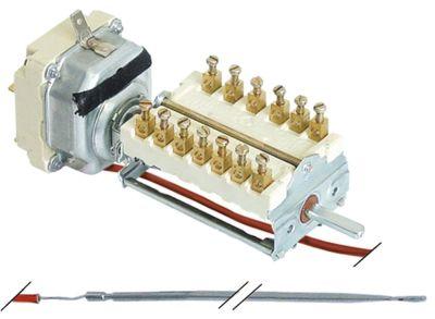 Termostat EGO Serie 55.34_ T.maks. 290°C Arbejdsområde 50-290°C 3-polet 3NO Føler ø 3mm