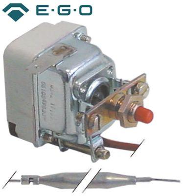 Sikkerhedstermostat Frakoblingstemp. 225°C 1-polet 1NC Føler ø 6mm Føler L 86mm Kapillærrør 