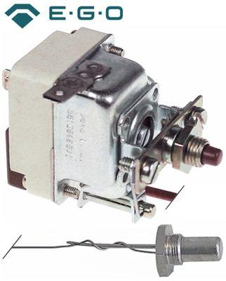 Sikkerhedstermostat Frakoblingstemp. 230°C 1-polet 5A Føler ø 11mm Føler L 26mm Kapillærrør 