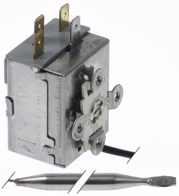 Termostat T.maks. 90°C 1-polet 1CO 15A Føler ø 65mm Føler L 73mm Kapillærrør 1500mm