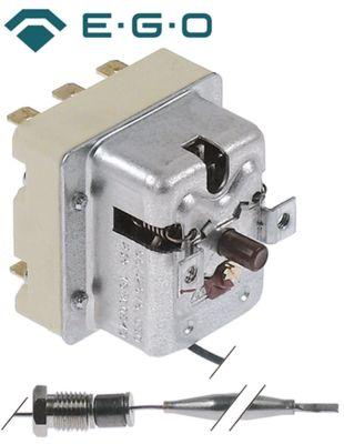 Sikkerhedstermostat Frakoblingstemp. 105°C 3-polet 1CO/2NC 20A Føler ø 6mm Føler L 94mm