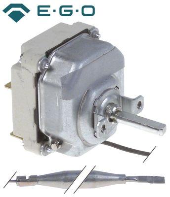 Termostat T.maks. 308°C 3-polet 3NO 16A Føler ø 6mm Føler L 75mm Kapillærrør 1150mm