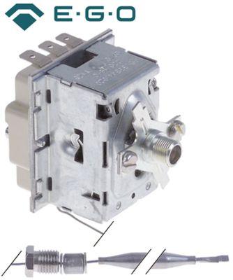 Sikkerhedstermostat Frakoblingstemp. 220°C 3-polet 3NC 20A Føler ø 6mm Føler L 75mm